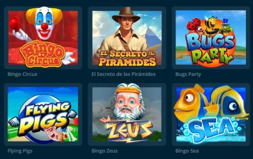 Juegos de Bingo Platincasino