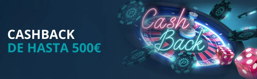 Promoción Cashback Platincasino